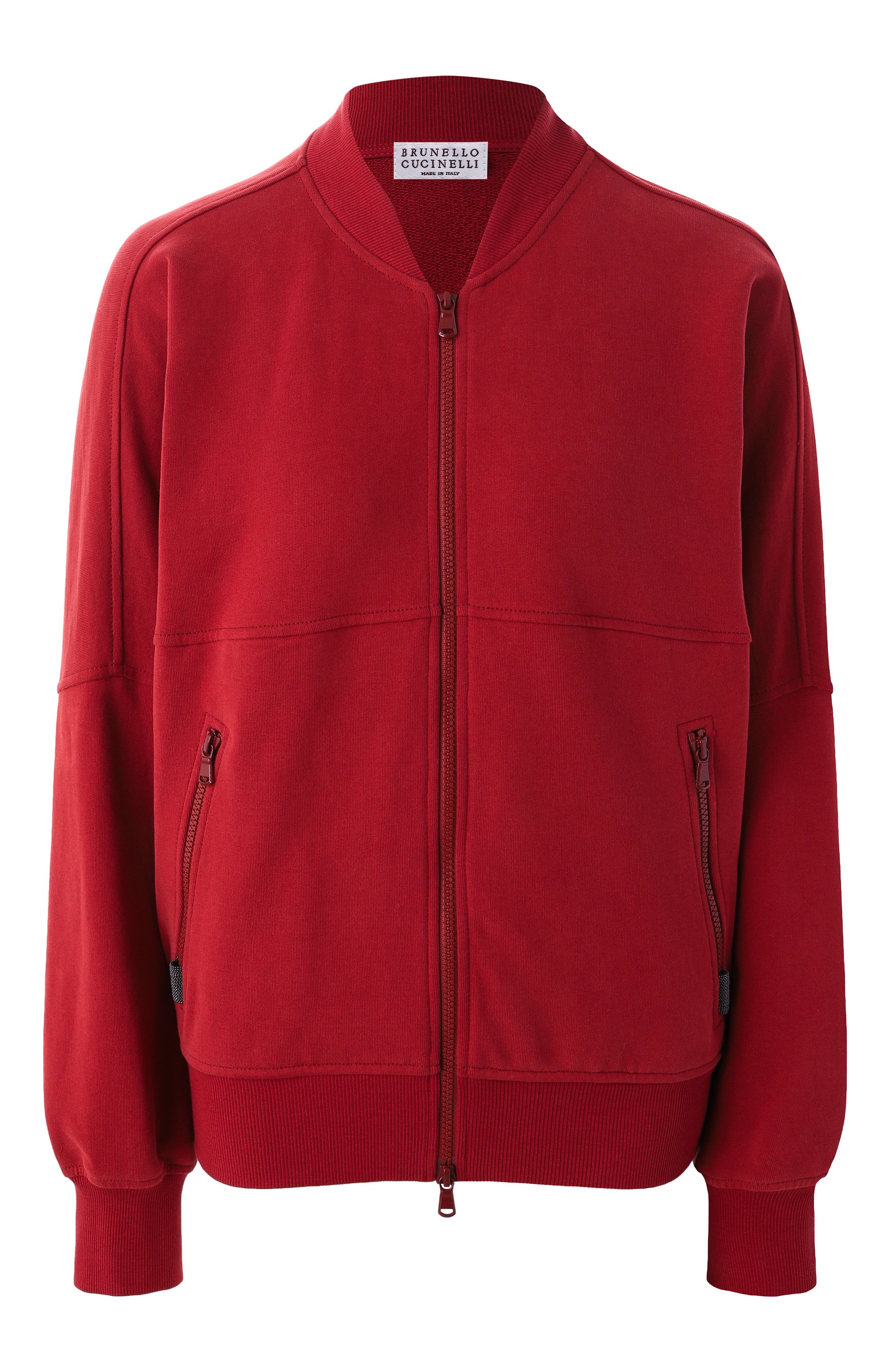 Хлопковая толстовка BRUNELLO CUCINELLI, арт. MN05NVC306, фото 1