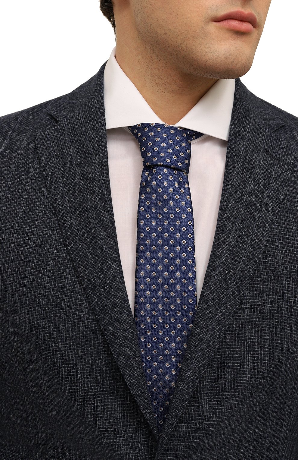 Шелковый галстук CANALI, арт. 18/HJ04044, фото 2