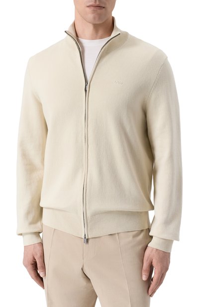 Хлопковый кардиган BOSS, арт. 50556345, фото 3