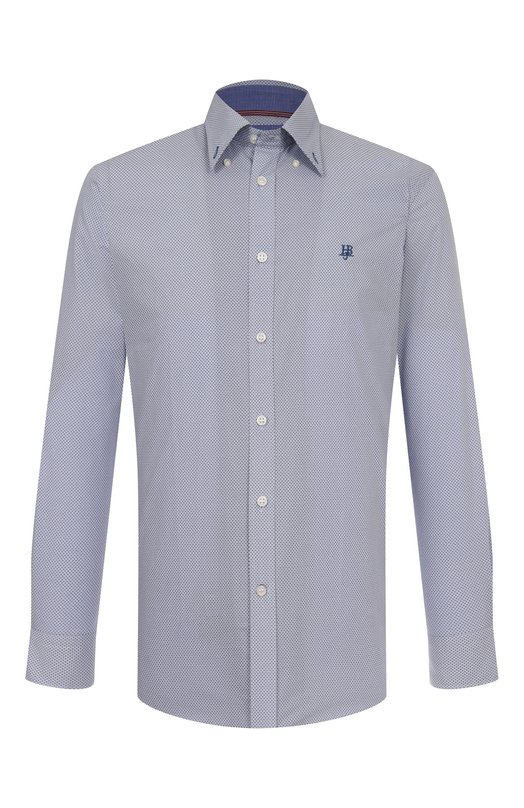 

Хлопковая рубашка Harmont & Blaine, Синий