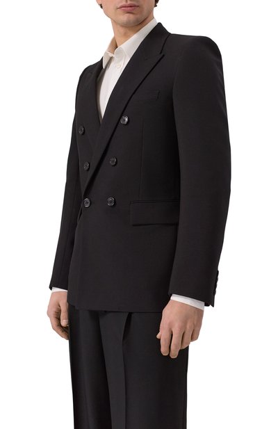 Шерстяной пиджак SAINT LAURENT, арт. 801873/Y404W, фото 3