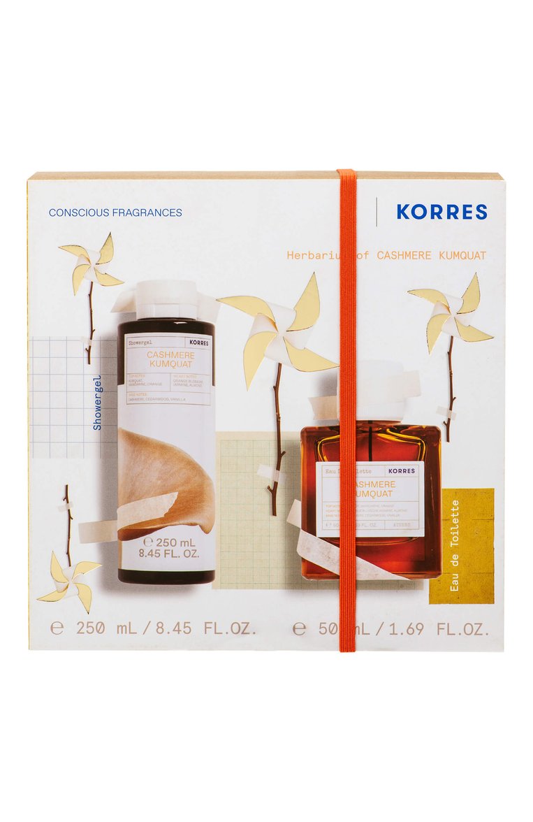 Подарочный набор cashmere kumquat (50+250ml) KORRES бесцветного цвета, арт. 5203069127731 | Фото 2 (Региональные ограничения белый список (Axapta Mercury): Не проставлено; Нос: Не проставлено; Косметика кросс-кт: Парфюмерия У, Уход У; Обьем косметики: 50+250ml; Ограничения доставки: flammable)