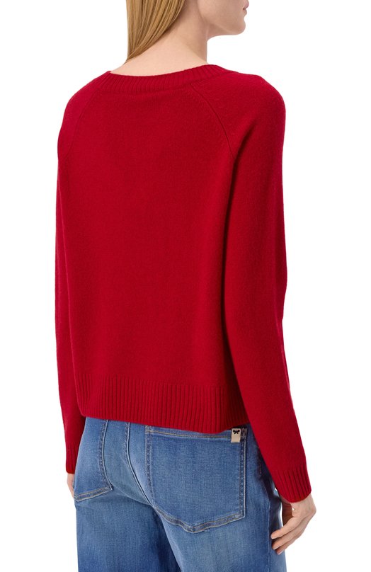 Кашемировый свитер Weekend Max Mara TAG0 Красный  TAG0 Фото 4