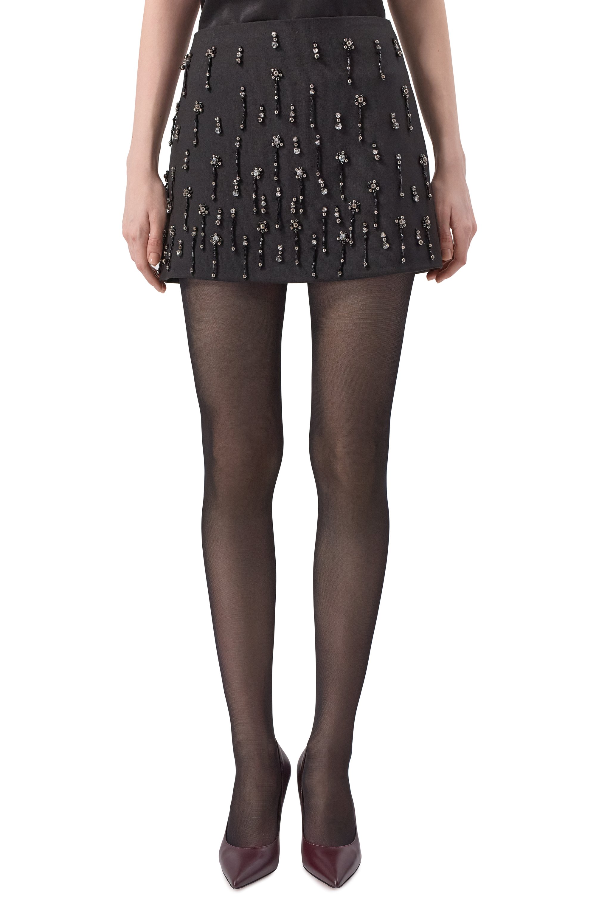 Юбка с отделкой бисером PINKO, арт. 105496/A2PN, фото 3