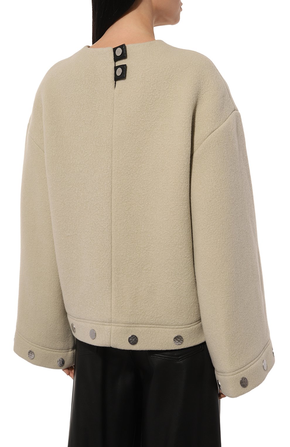 Шерстяной свитер NANUSHKA, арт. NW24FWTP39771, фото 4