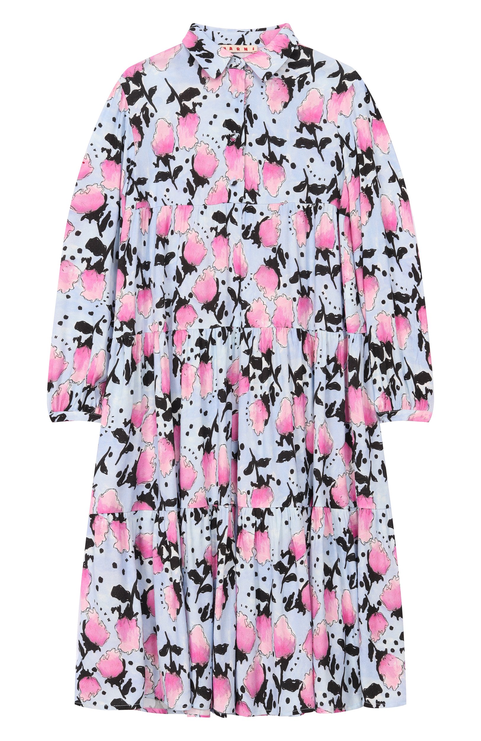 Платье из вискозы MARNI, арт. M01851/M00XL, фото 1