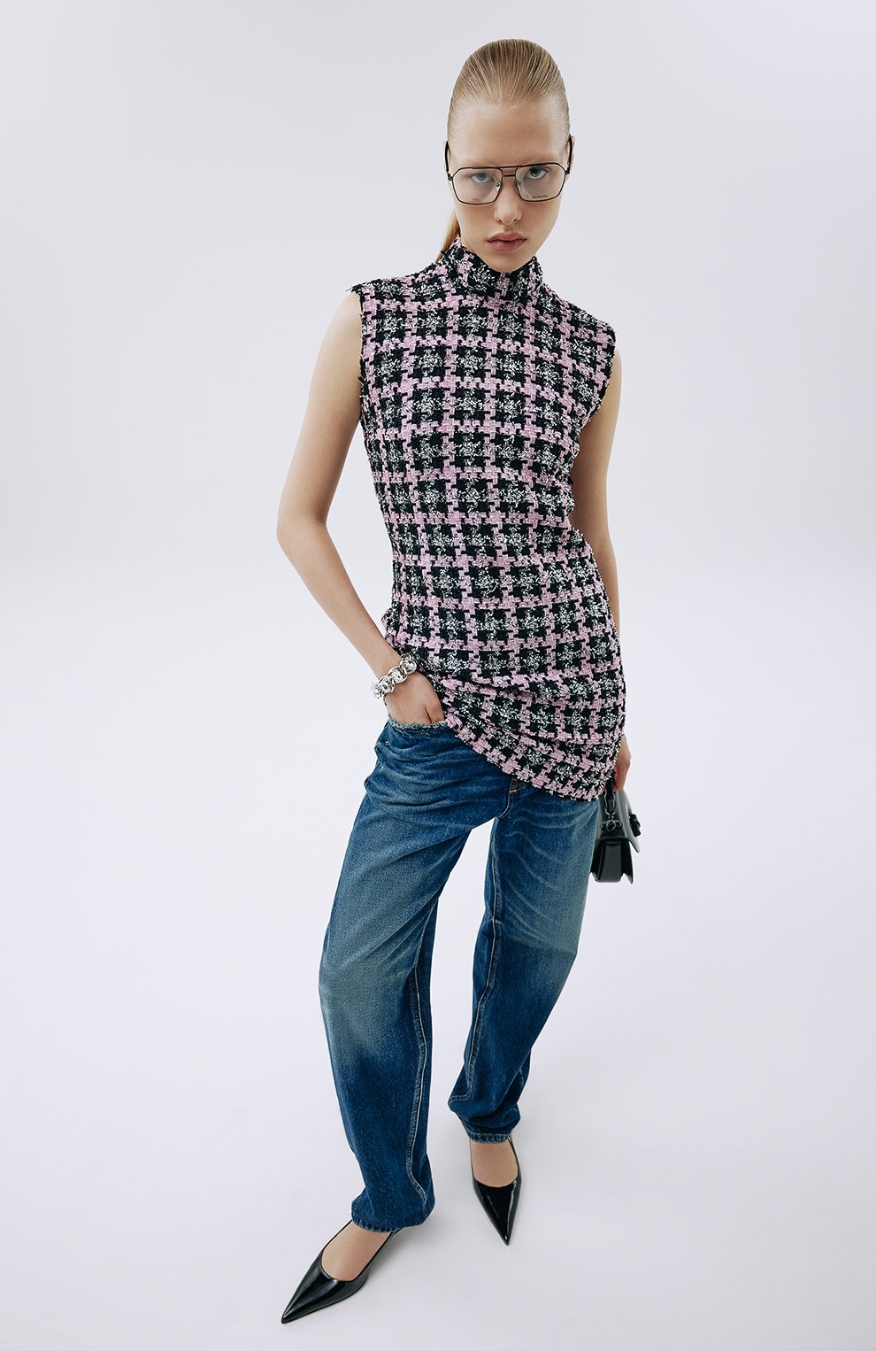 Сумка gucci bamboo 1947 small GUCCI, арт. 675797 10ODP, фото 9