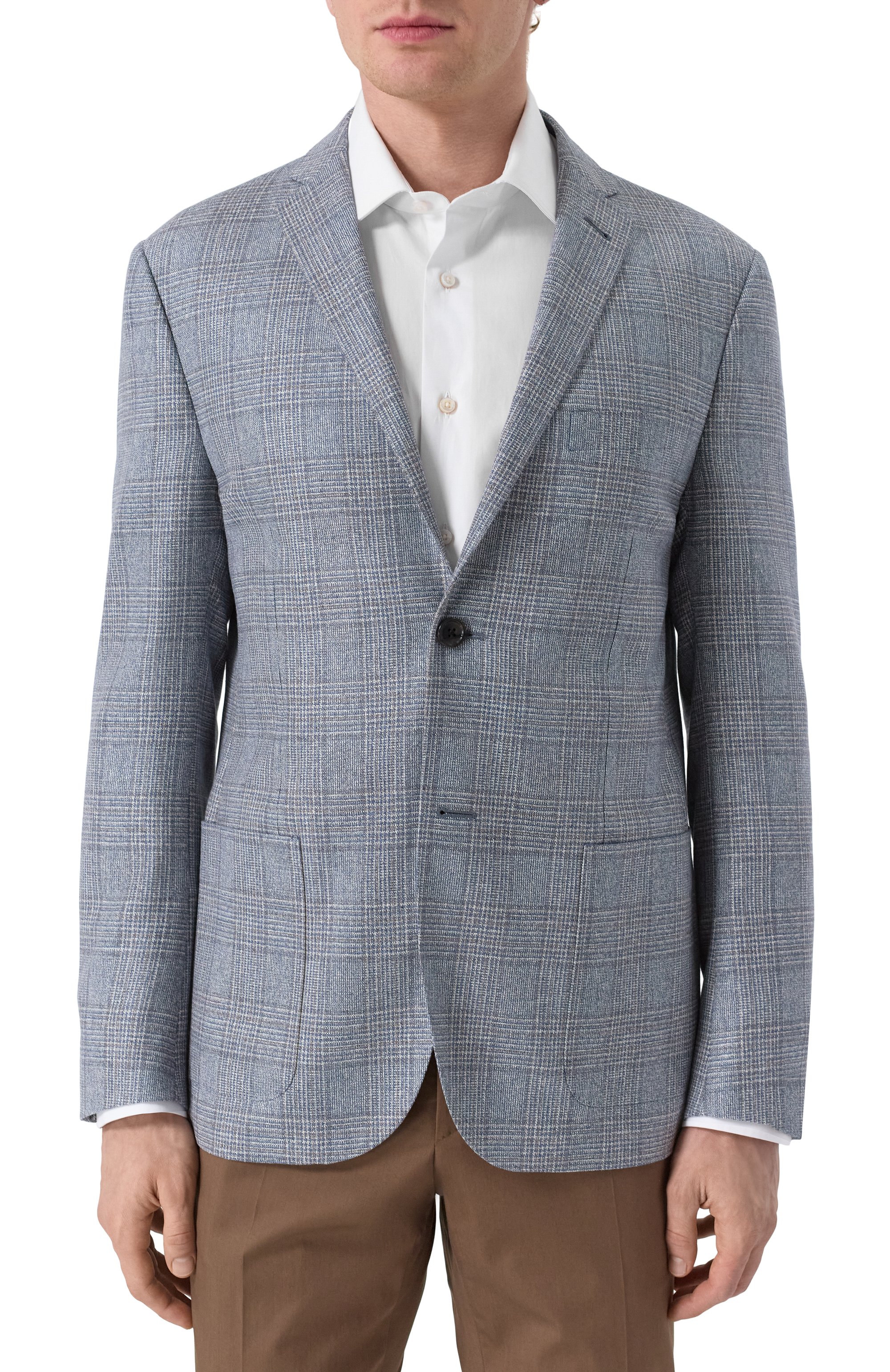 Пиджак из шелка и шерсти CORNELIANI, арт. 25X002-2516215, фото 4