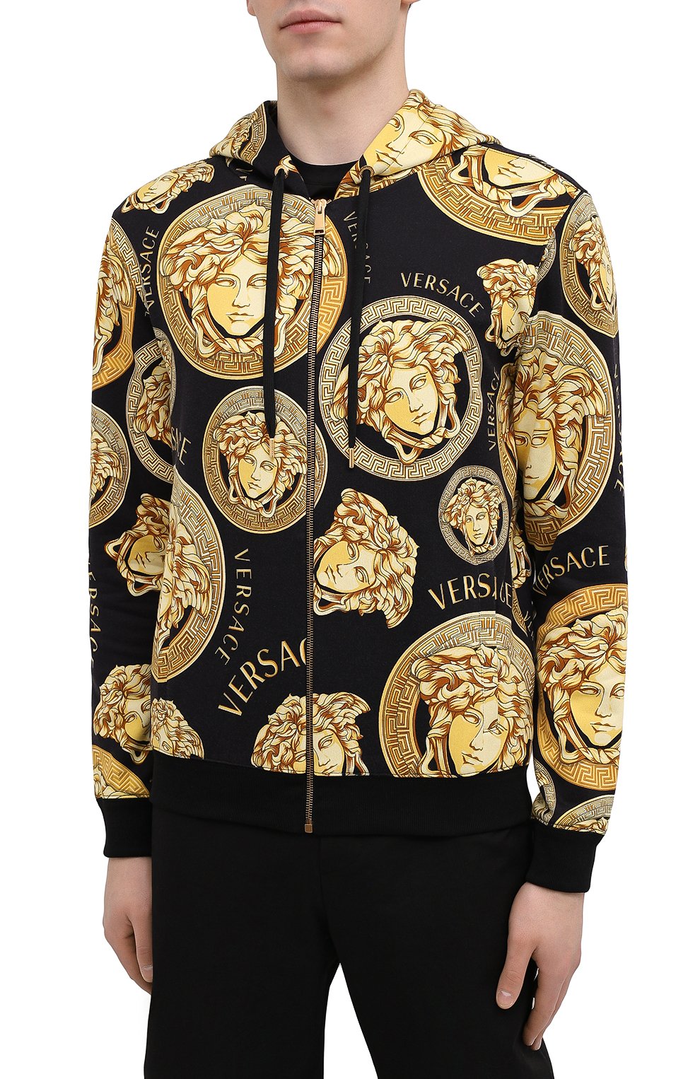 Хлопковая толстовка VERSACE, арт. A88742/1F00721, фото 3
