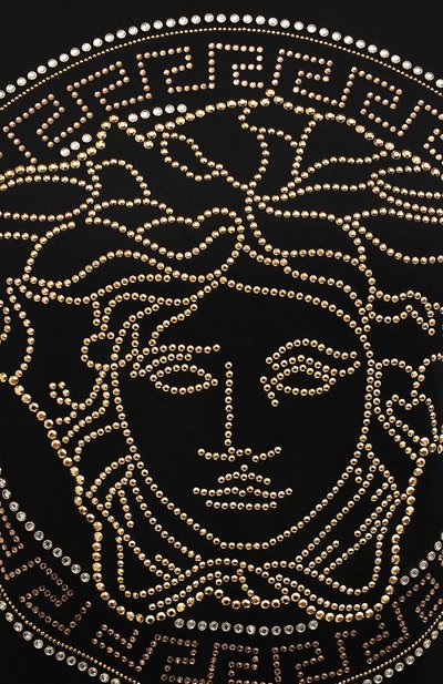Хлопковая футболка VERSACE, арт. A77987/A201952, фото 5