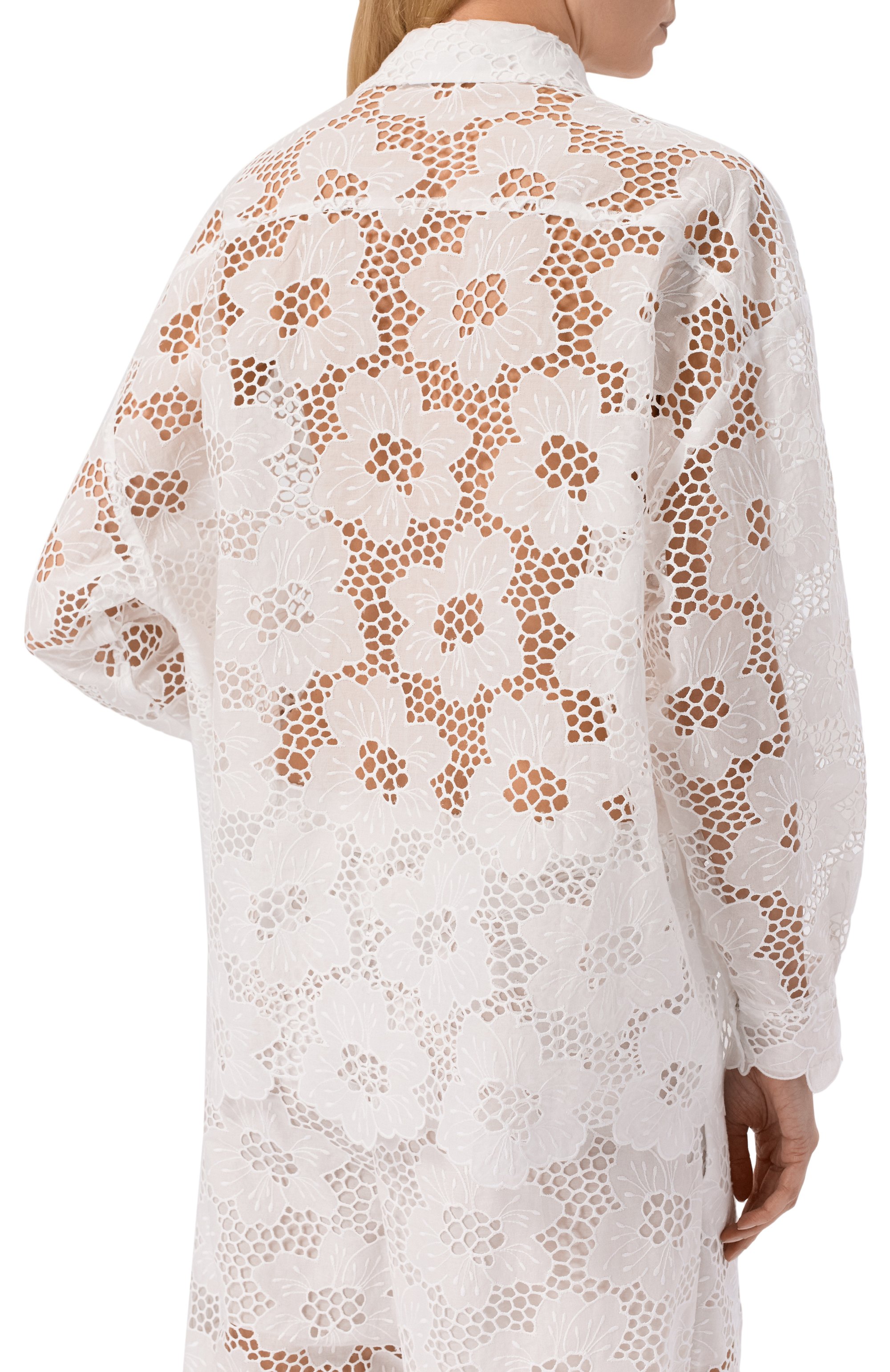 Хлопковая блузка VIKA GAZINSKAYA, арт. SS26-12238, фото 4