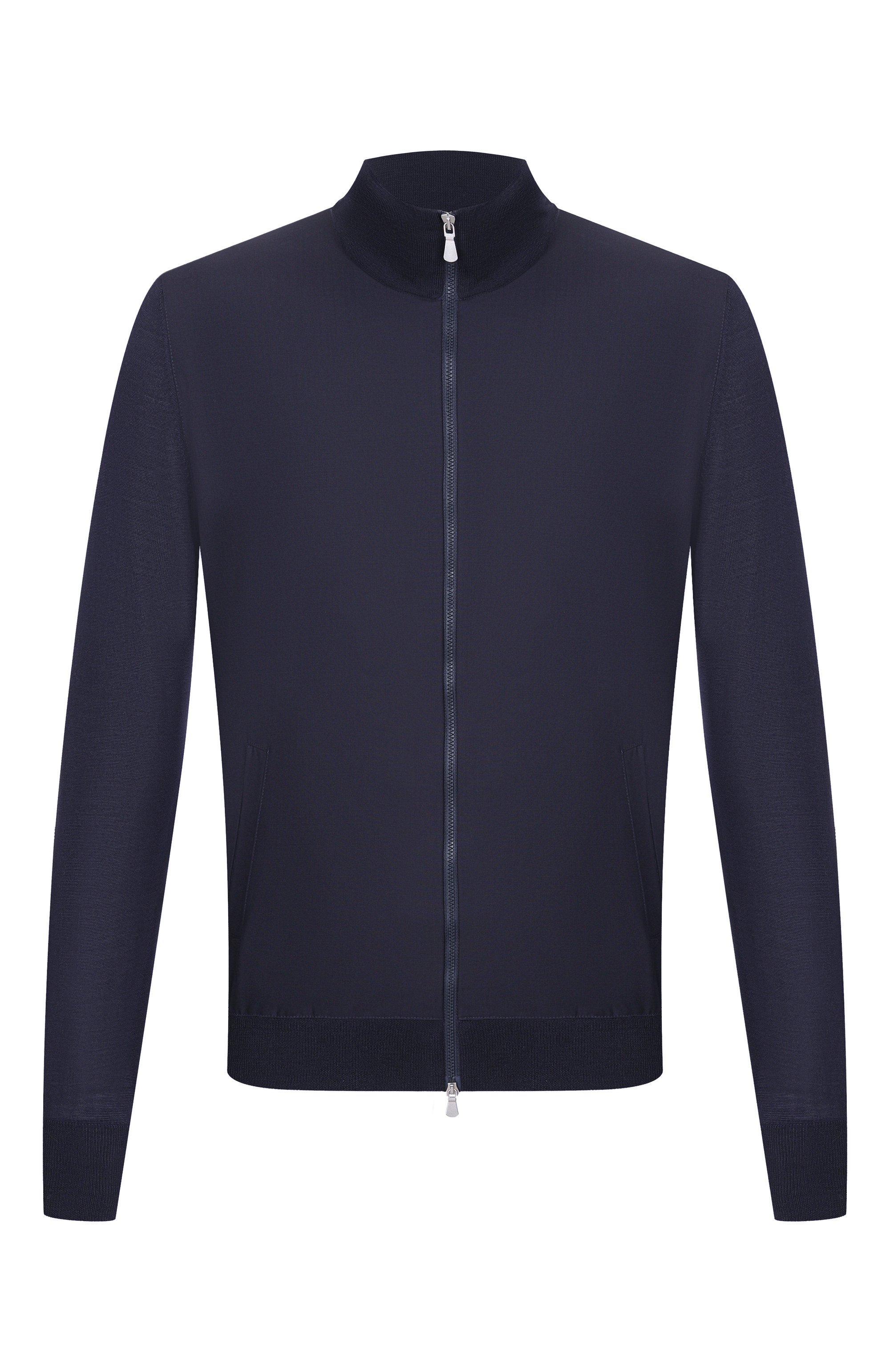 Шерстяной кардиган GRAN SASSO темно-синего цвета по цене 59950 руб., арт. 43165/14721, фото 1 Шерстяной кардиган GRAN SASSO, арт. 43165/14721, фото 1