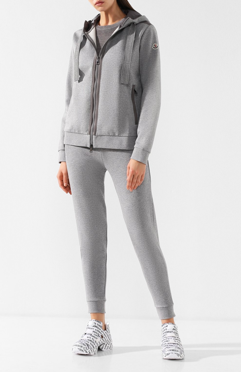 Хлопковый кардиган с капюшоном MONCLER, арт. D2-093-84521-00-809BE, фото 2