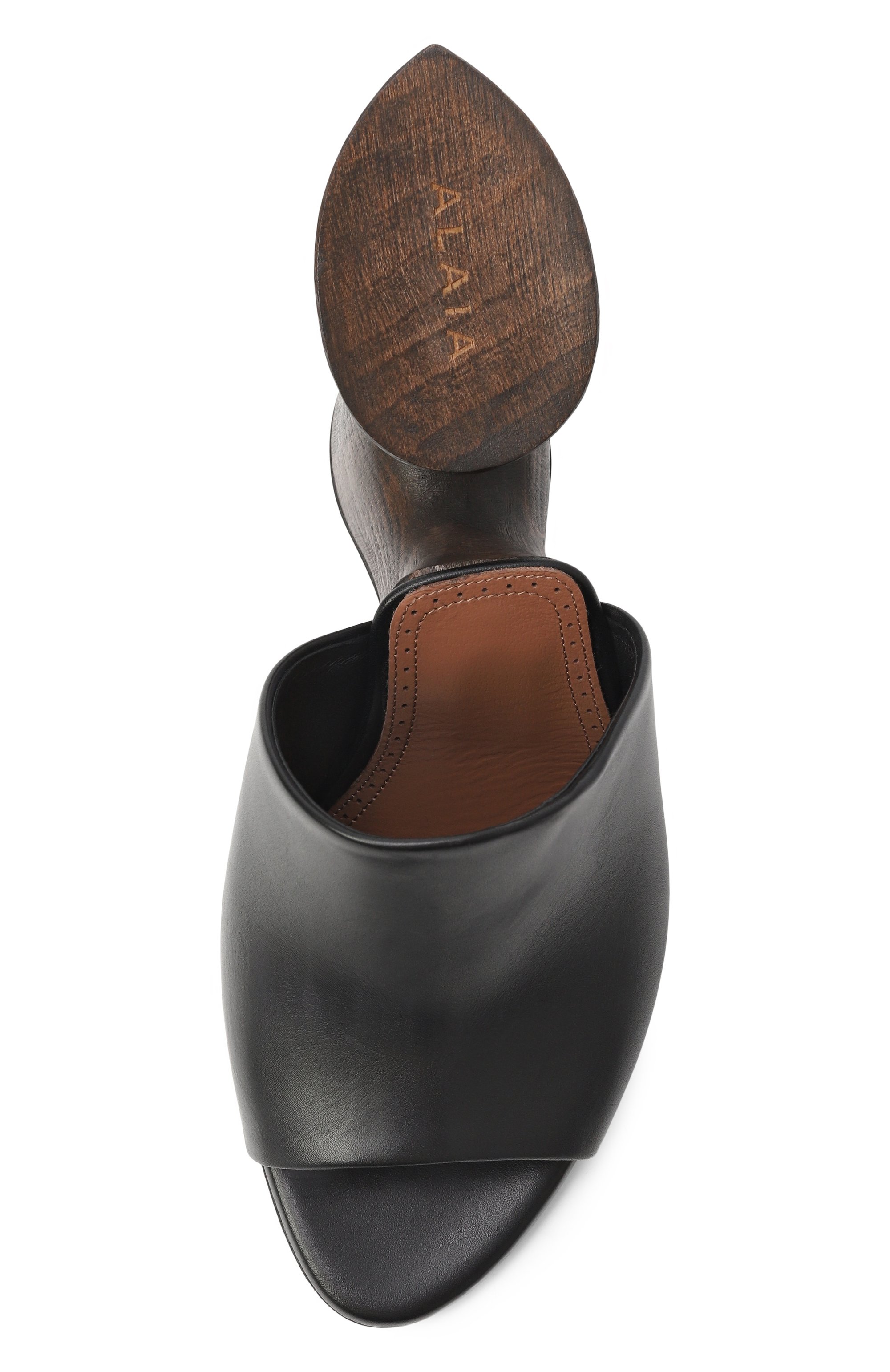 Кожаные мюли la sculpture ALAIA, арт. AA3M033CK133, фото 6