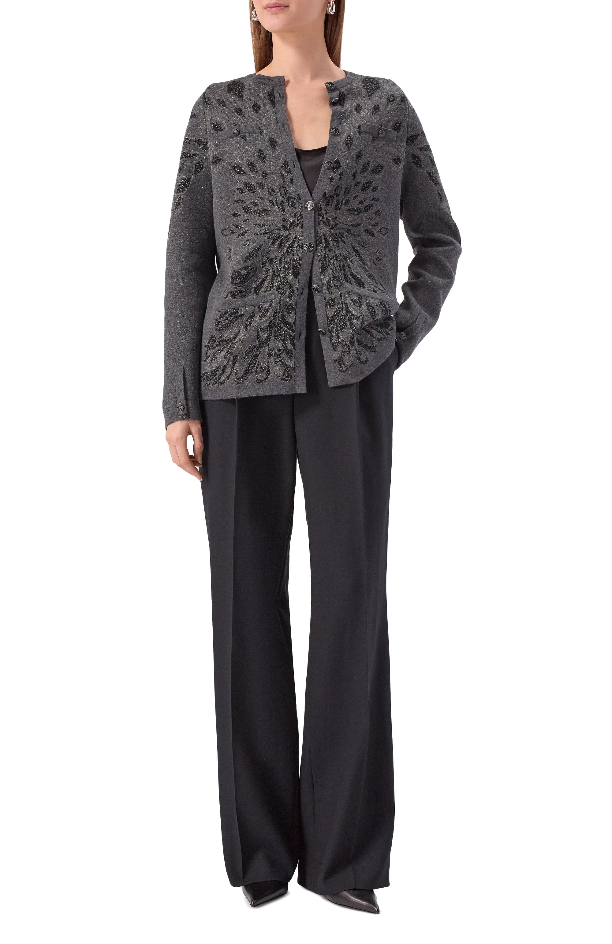 Кардиган из шелка и кашемира FREEAGE, арт. W26.JK125M.6039.991, фото 2