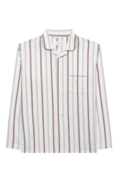 Хлопковая пижама DEREK ROSE разноцветного цвета по цене 19650 руб., арт. 7025-KELB013/3-12, фото 2 Хлопковая пижама DEREK ROSE, арт. 7025-KELB013/3-12, фото 2