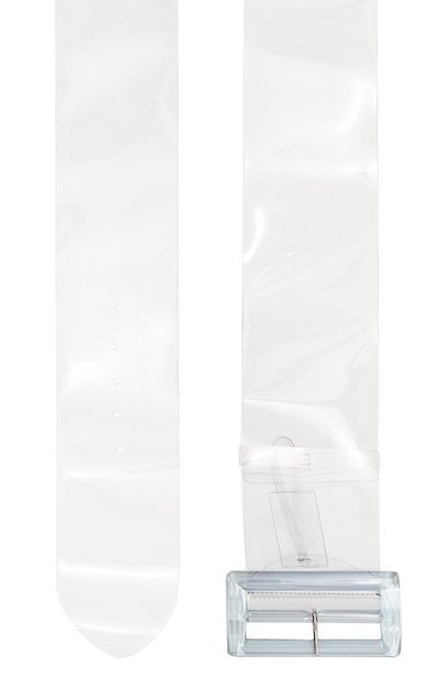 Ремень GIORGIO ARMANI прозрачного цвета по цене 51800 руб., арт. Y1I361/YWP5E, фото 3 Ремень GIORGIO ARMANI, арт. Y1I361/YWP5E, фото 3