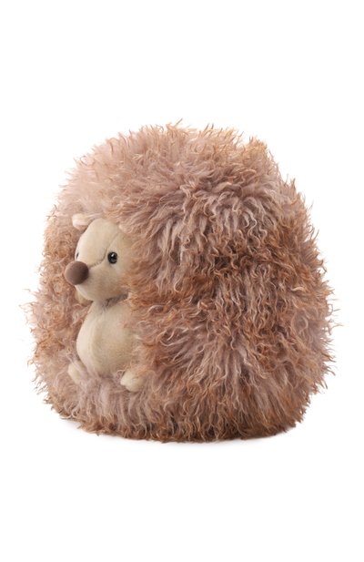 Мягкая игрушка ежик из овчины CAROLON, арт. МИ-25-ЕЖ-001