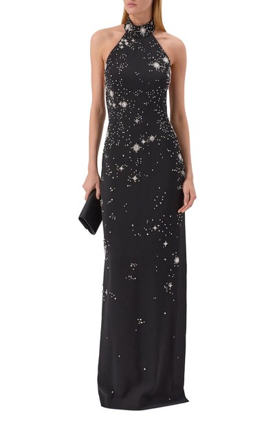 Платье с отделкой стразами ZUHAIR MURAD, арт. PDR25034/CRCA019, фото 2