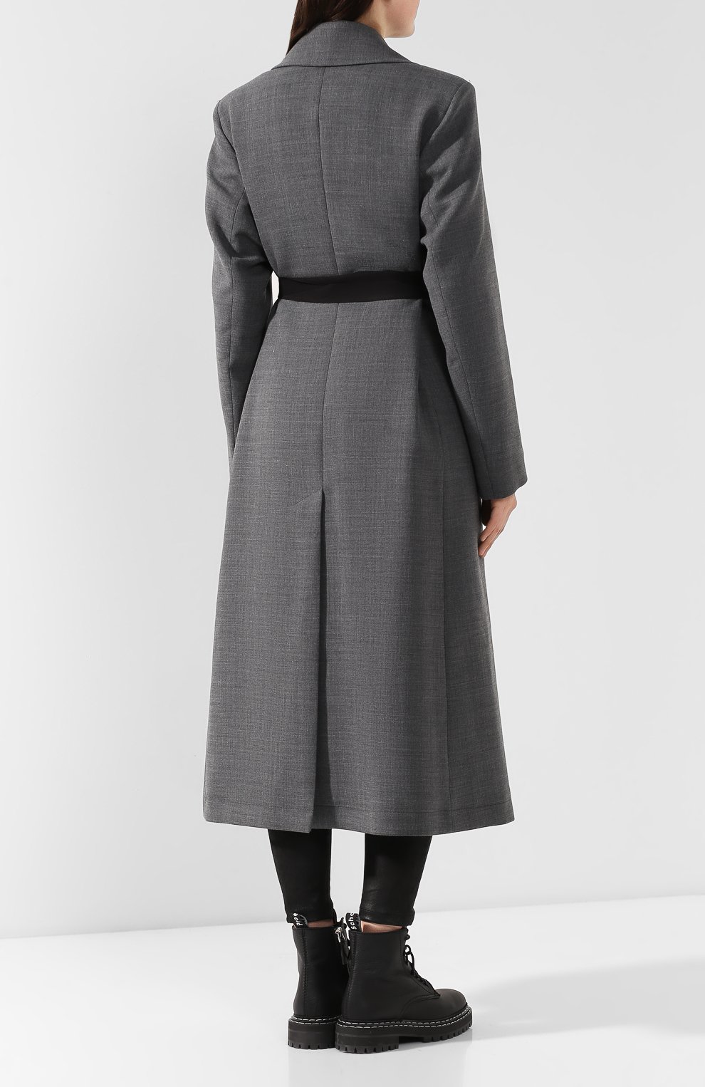 Пальто с поясом MM6, арт. S52AA0069/S47850, фото 4