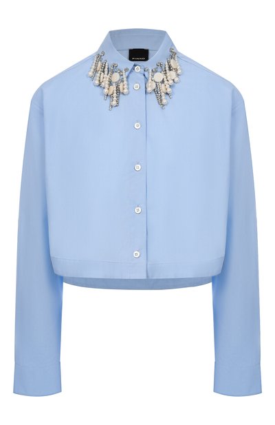 Женская хлопковая рубашка PINKO, арт. 105620/A2EU