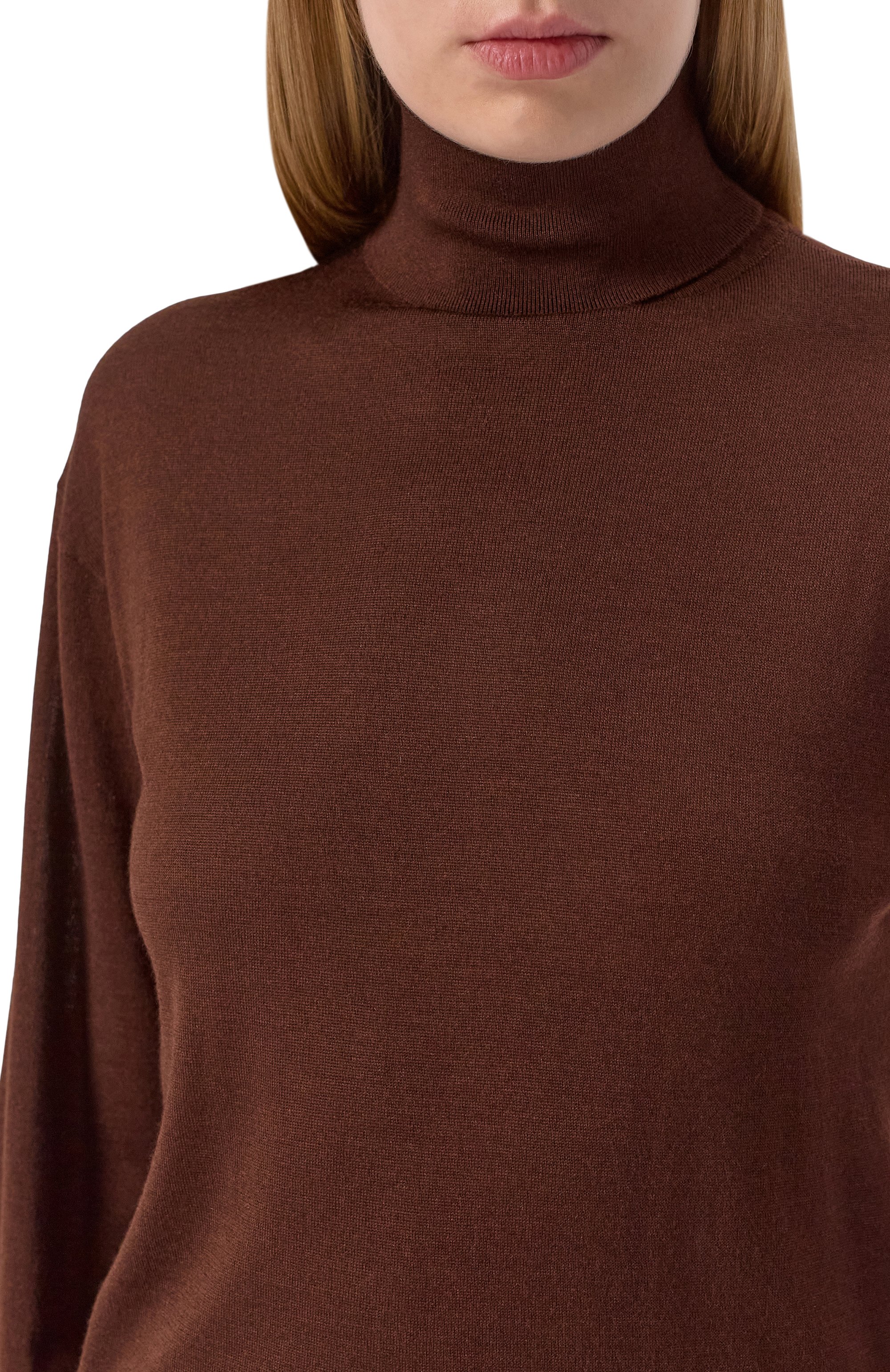 Водолазка из шерсти и кашемира SAINT LAURENT, арт. 840802/YAPK2, фото 5