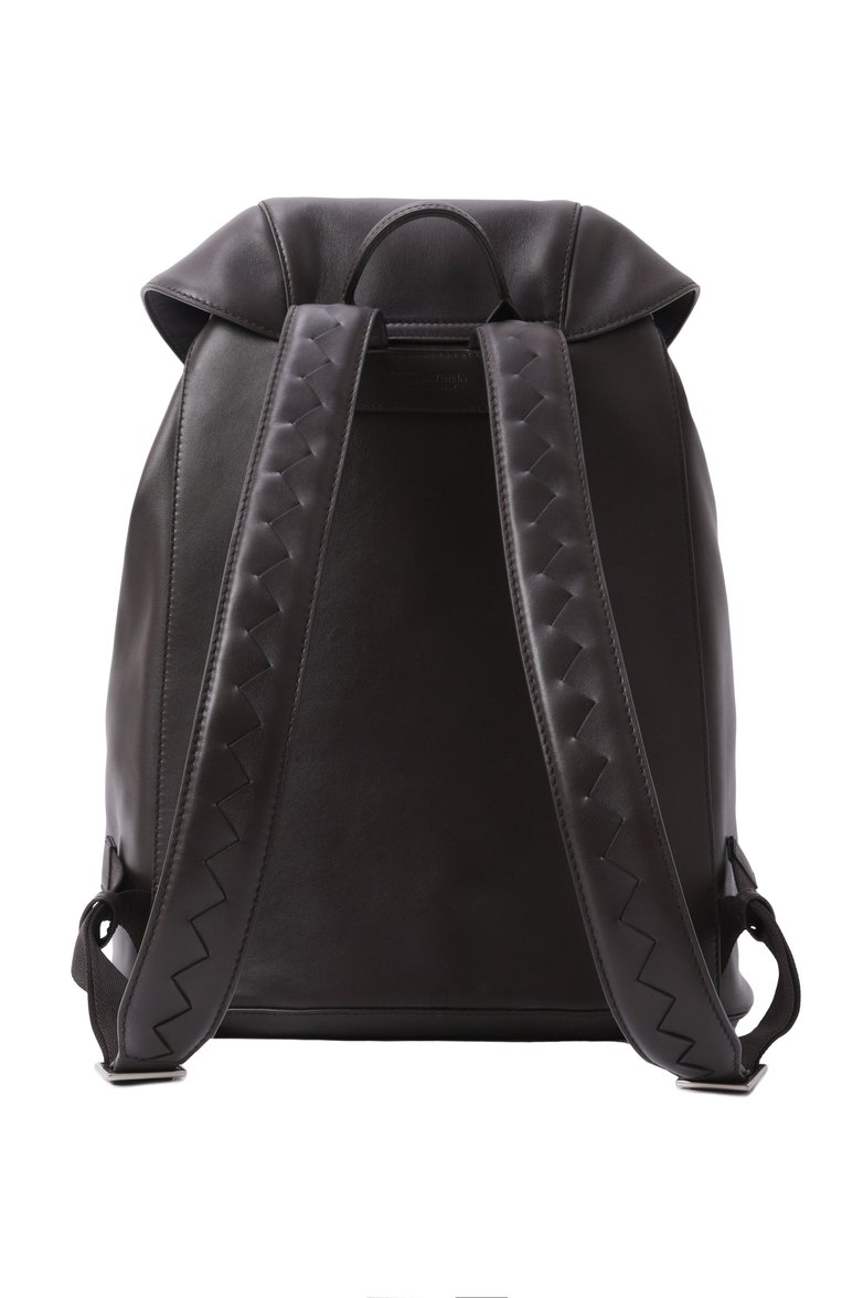 Мужской рюкзак ryder BOTTEGA VENETA темно-коричневого цвета, арт. 807748 V4O93 | Фото 6 (Размер: large; Материал: Натуральная кожа; Сумки-технические: Рюкзаки - большие; Стили: Кэжуэл)