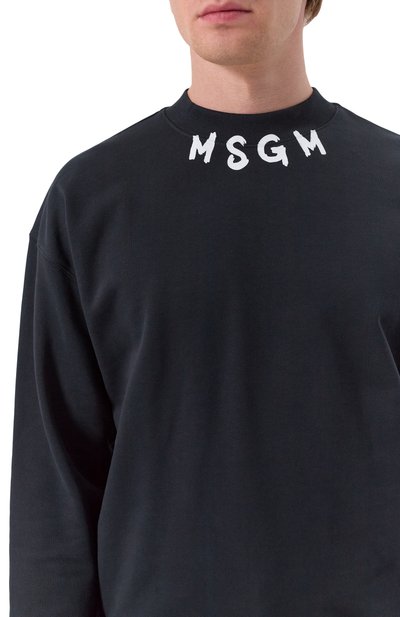Хлопковый свитшот MSGM, арт. 3840MM103/257000, фото 5