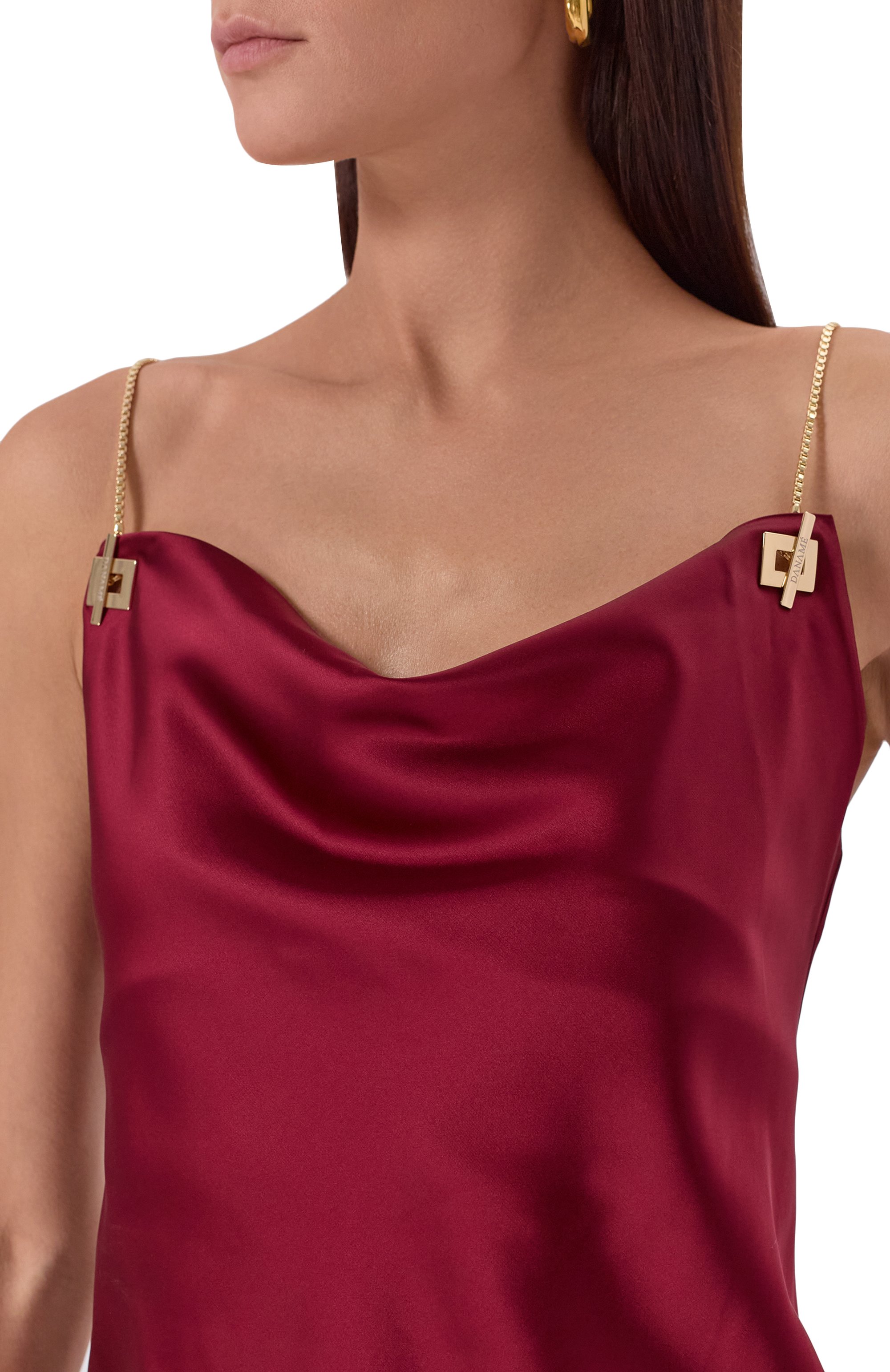 Атласный топ DANAME, арт. 725FW7707A, фото 5