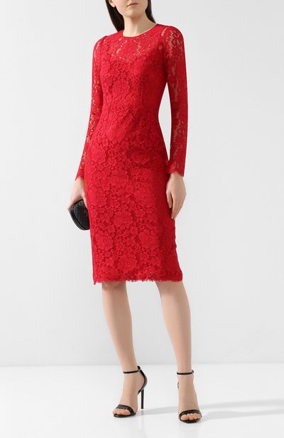 Кружевное платье DOLCE & GABBANA, арт. F6VB8T/HLMCK, фото 2