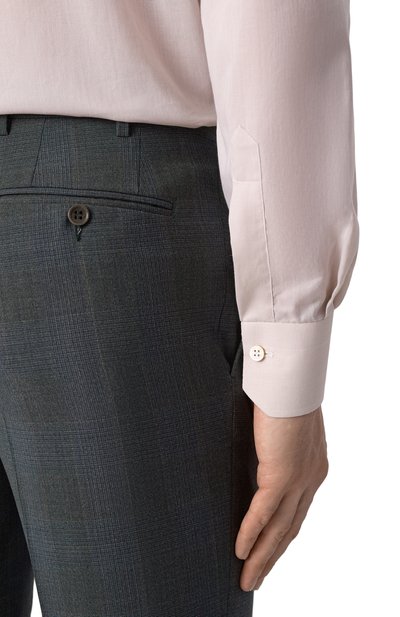 Хлопковая сорочка KITON, арт. UCIH0920404, фото 5