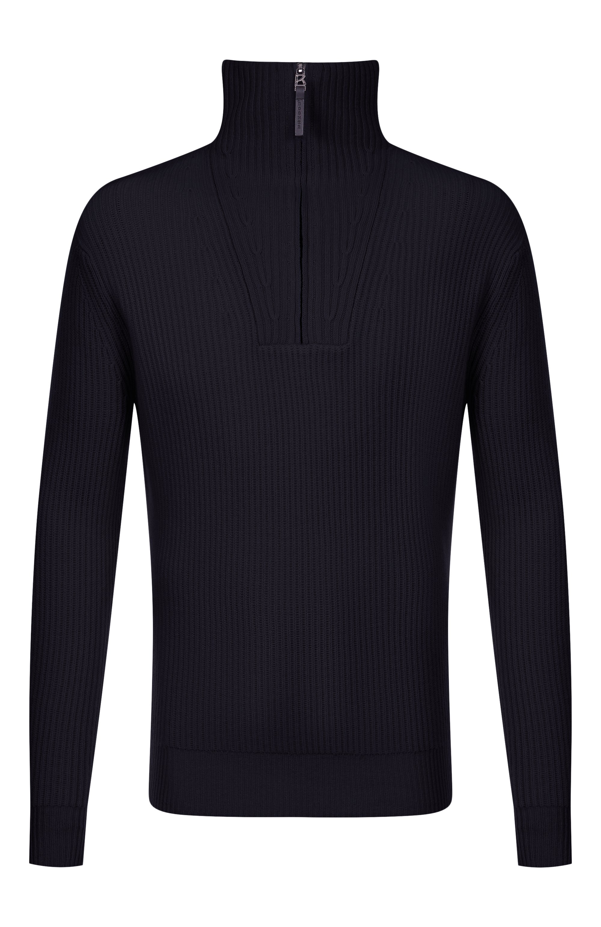 Кашемировый свитер BOGNER темно-синего цвета по цене 96600 руб., арт. 88559764, фото 1 Кашемировый свитер BOGNER, арт. 88559764, фото 1