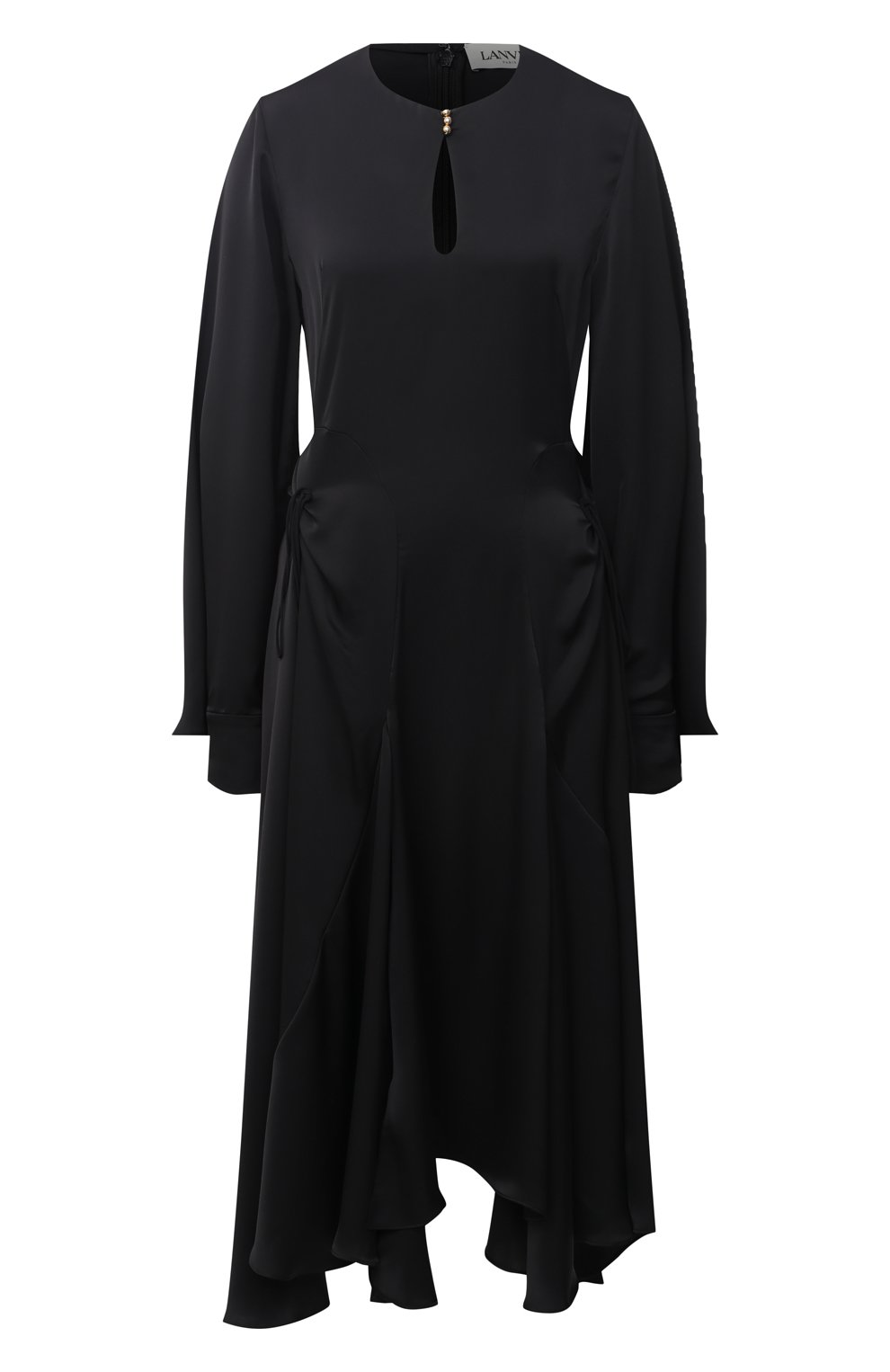 Платье LANVIN черного цвета по цене 178500 руб., арт. RW-DR314U-3950-H20, фото 1 Платье LANVIN, арт. RW-DR314U-3950-H20, фото 1