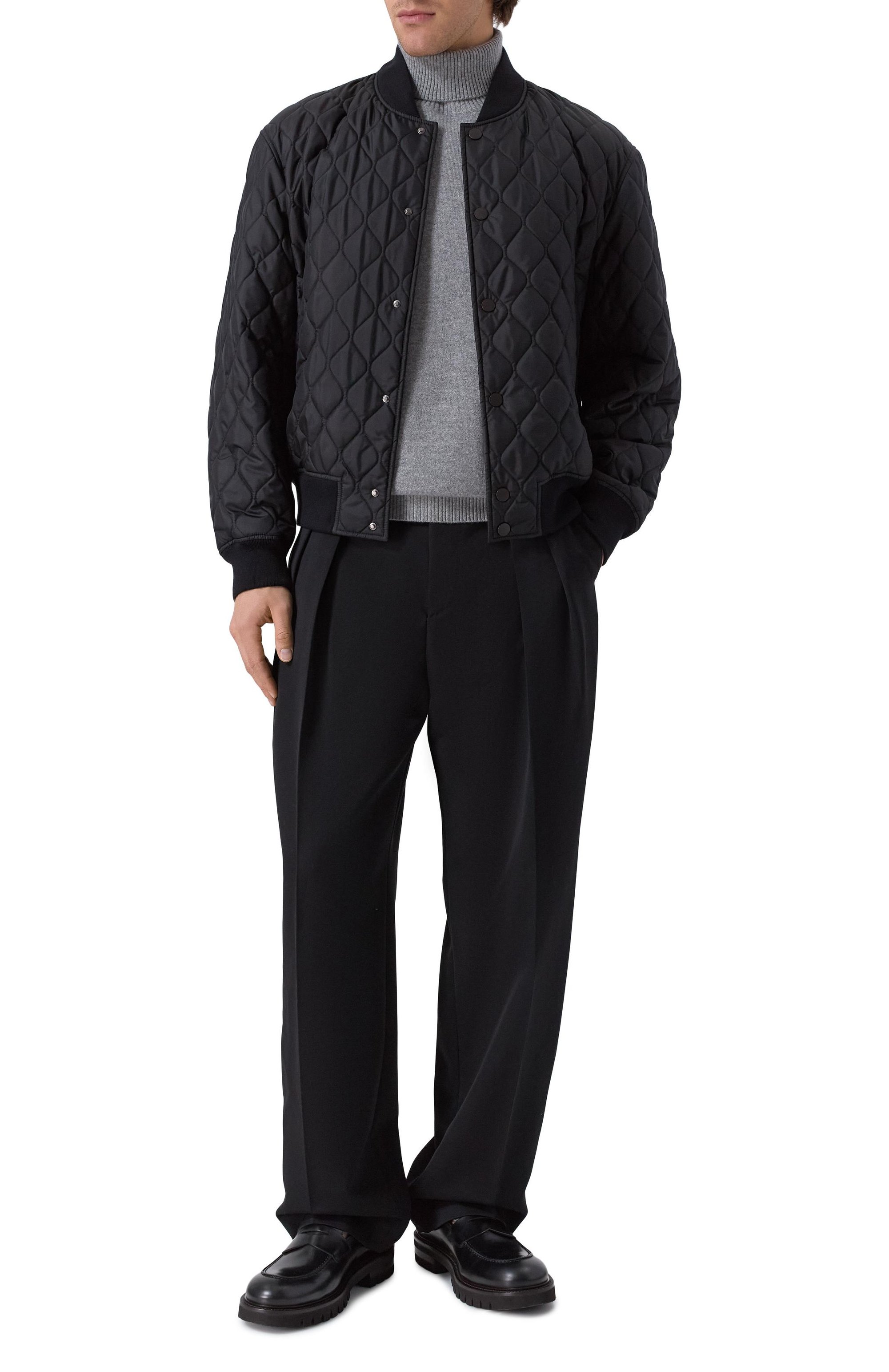 Шелковый бомбер MVST, арт. M25.1PM.0005/BIG SIZE/ZEGNA SILK, фото 2