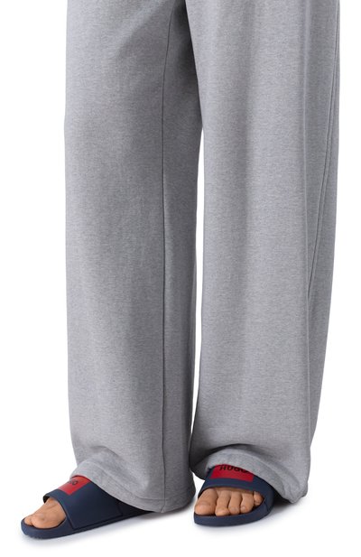 Шлепанцы timein HUGO темно-синего цвета по цене 6255 руб., арт. 50548061, фото 3 Шлепанцы timein HUGO, арт. 50548061, фото 3