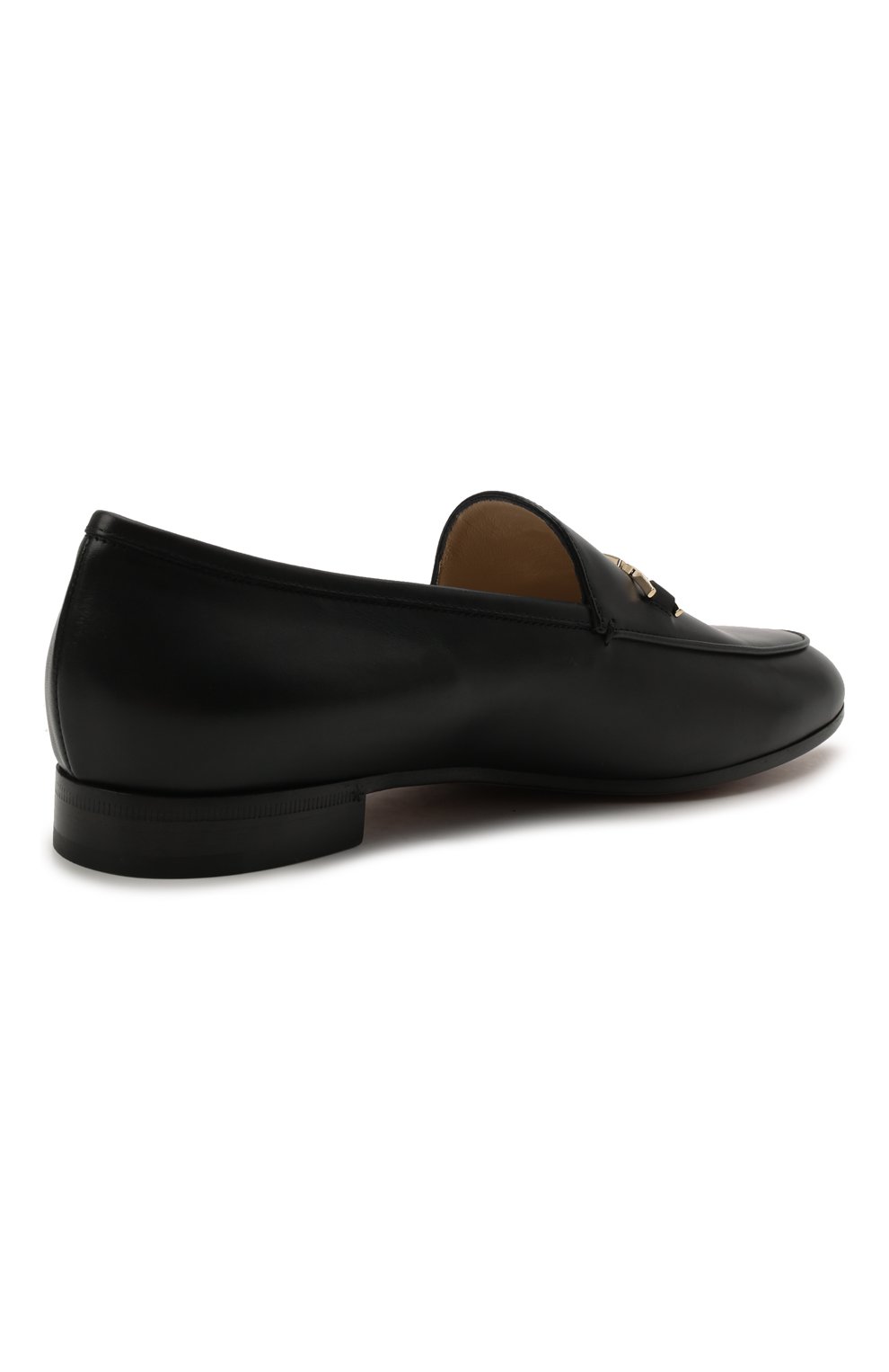Кожаные лоферы GIORGIO ARMANI черного цвета по цене 94800 руб., арт. X1A093/XF641, фото 5 Кожаные лоферы GIORGIO ARMANI, арт. X1A093/XF641, фото 5