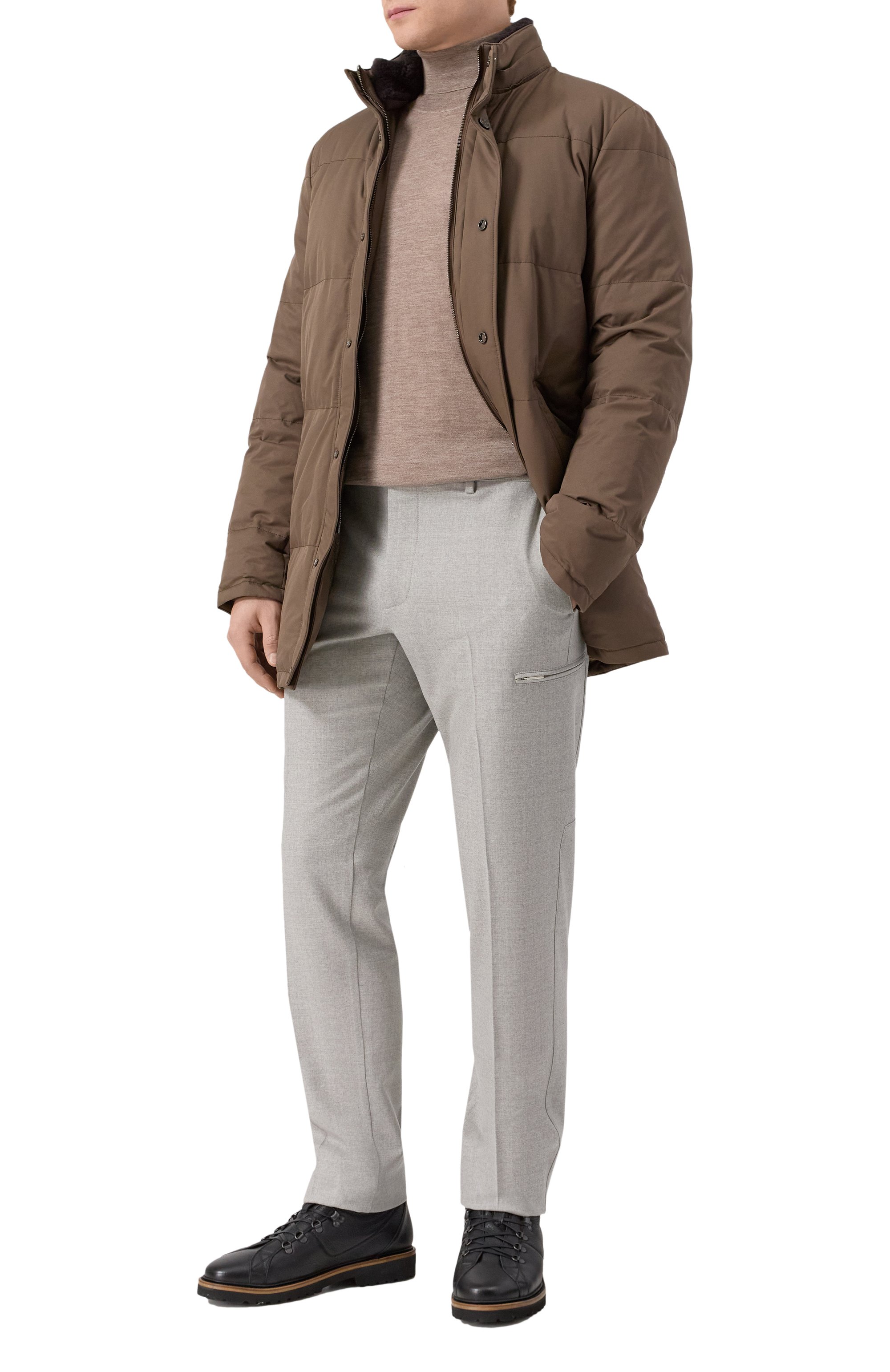 Шерстяные брюки STEFANO RICCI, арт. M1T5300520/W0013R, фото 2