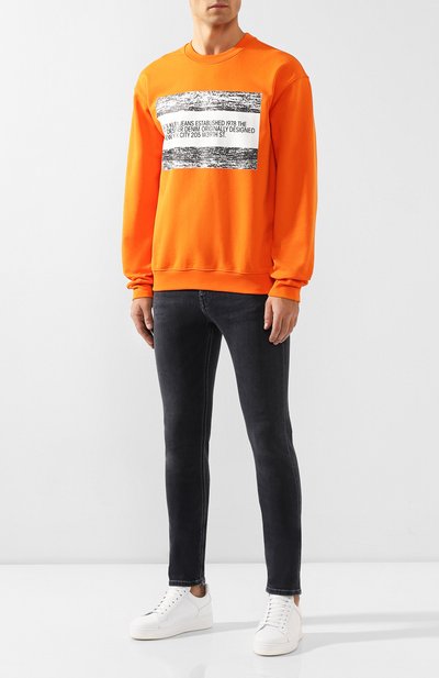 Хлопковый свитшот EST.1978 CALVIN KLEIN JEANS, арт. J90J900182, фото 2