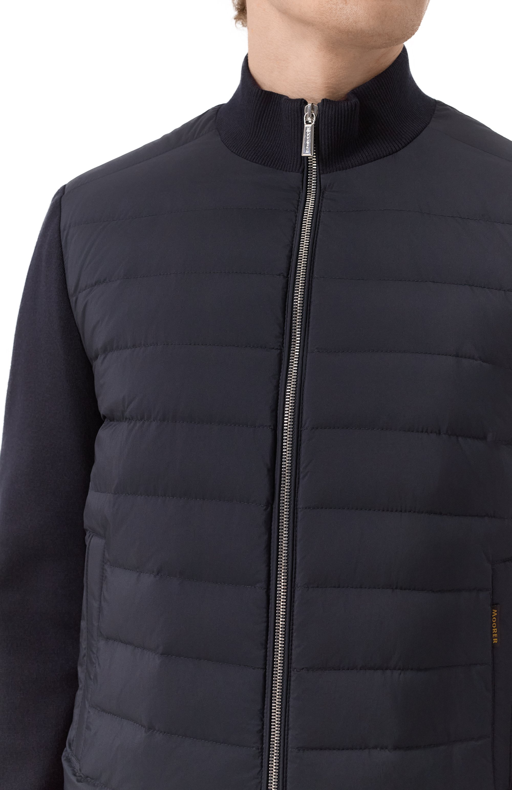 Комбинированная толстовка MOORER, арт. DUNCAN-S3Z, фото 5