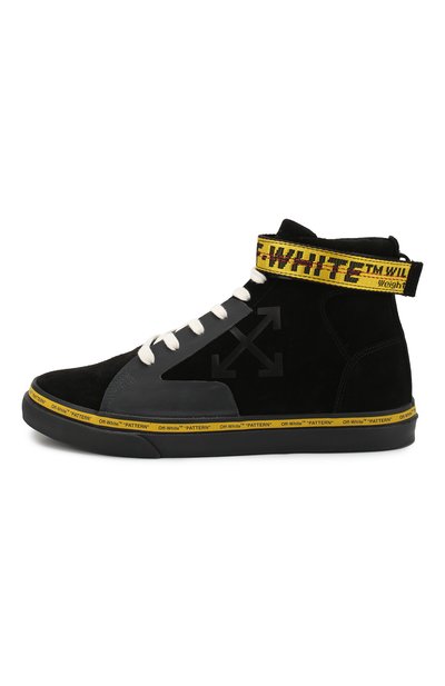 Замшевые кеды OFF-WHITE, арт. 0MIA116R207800551060, фото 3