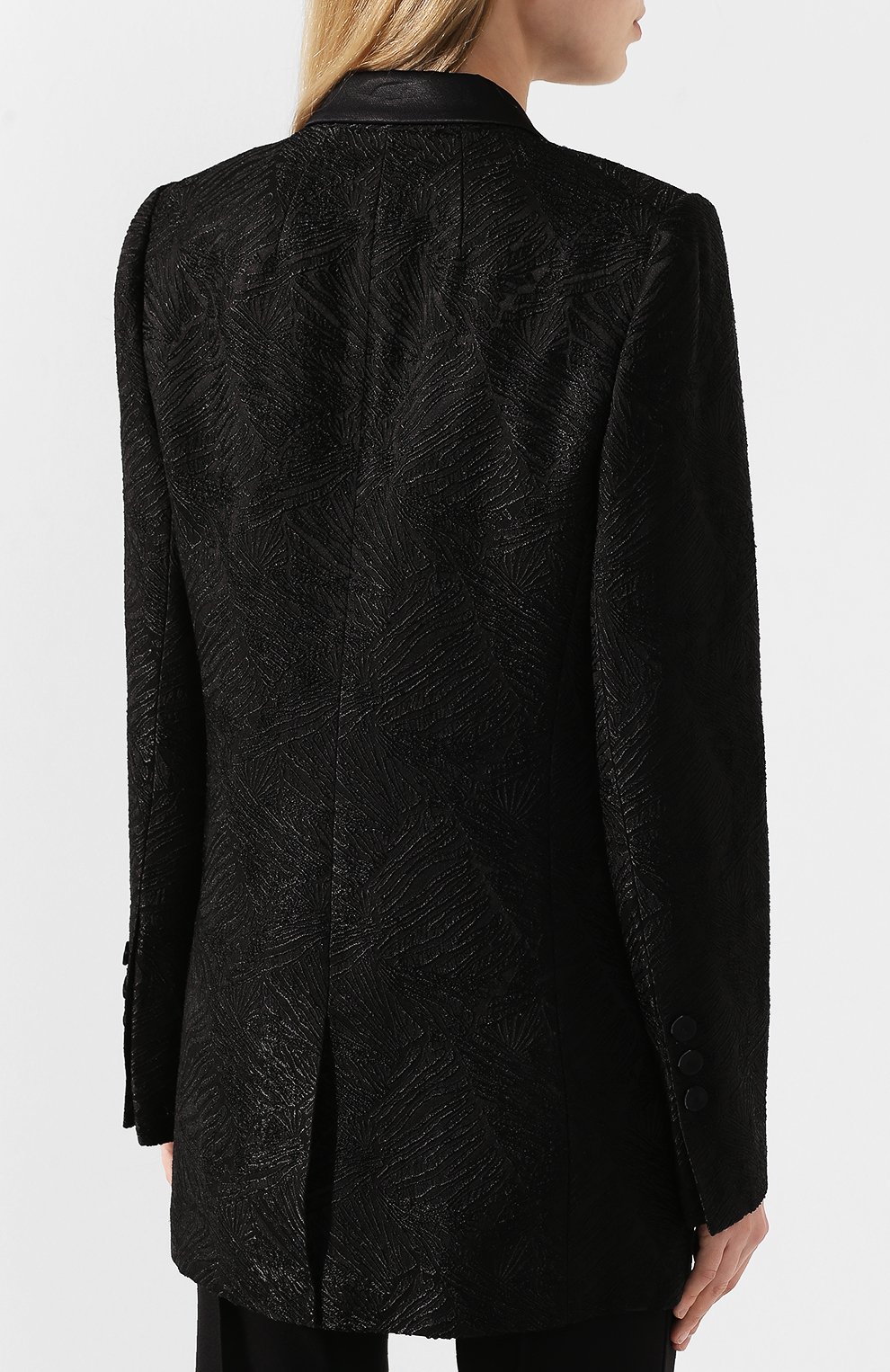 Жакет BY MALENE BIRGER черного цвета по цене 39450 руб., арт. Q67033008/D0NELLA, фото 4 Жакет BY MALENE BIRGER, арт. Q67033008/D0NELLA, фото 4