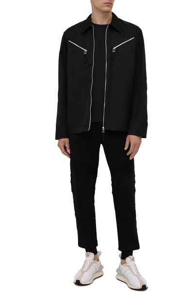 Хлопковые джоггеры BALMAIN, арт. WH10B065/271J, фото 2