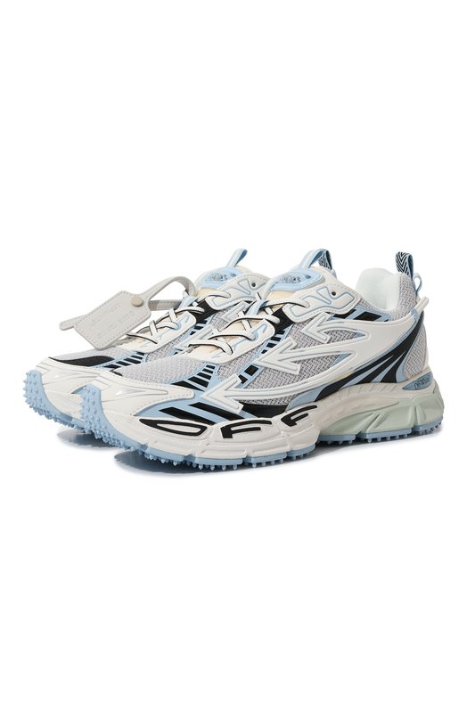 Комбинированные кроссовки Be Right Back Off-White 0MIA295C99FAB001 Голубой 0MIA295C99FAB001