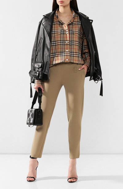 Хлопковая рубашка BURBERRY, арт. 8009037, фото 2