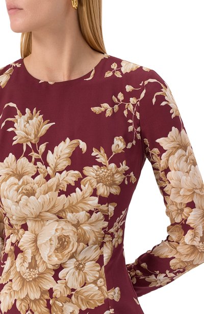 Шелковое платье DOLCE & GABBANA, арт. F6GAVT/FSA7Y, фото 4