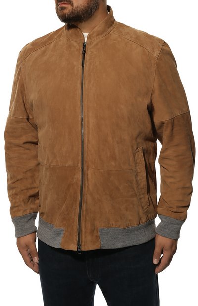 Замшевый бомбер WINDSOR, арт. B0RELL02-L 1300138/60-66, фото 3