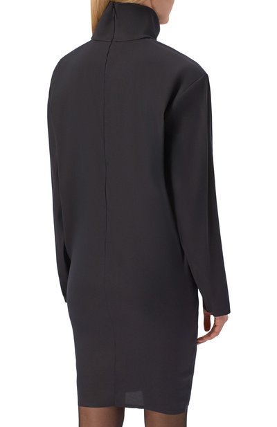 Шелковое платье SAINT LAURENT, арт. 849606/Y6I85, фото 3