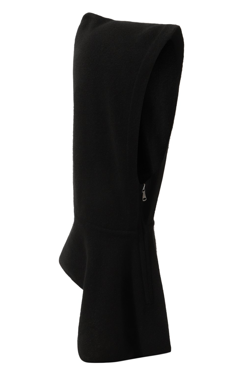 Кашемировая манишка на молнии TEGIN черного цвета по цене 17500 руб., арт. 3176, фото 1 Кашемировая манишка на молнии TEGIN, арт. 3176, фото 1