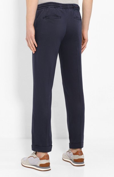 Льняные брюки KITON, арт. UFPLACJ07S40, фото 4