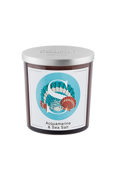 Свеча acquamarine &amp; sea salt (350g) PERNICI, арт. 8001962075152